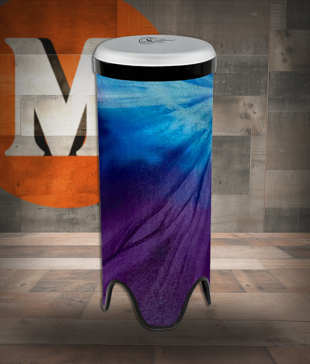 Toca Sympatico 10" Tubadora, Tunable Fiber Head - Woodstock Purple (TSSTB-10WP-FT) | Musician Madness
