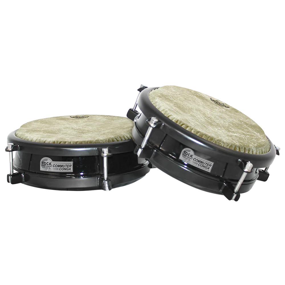 Toca Commuter Congas 10"/11" with Double Stand (TCCD-10-11S)