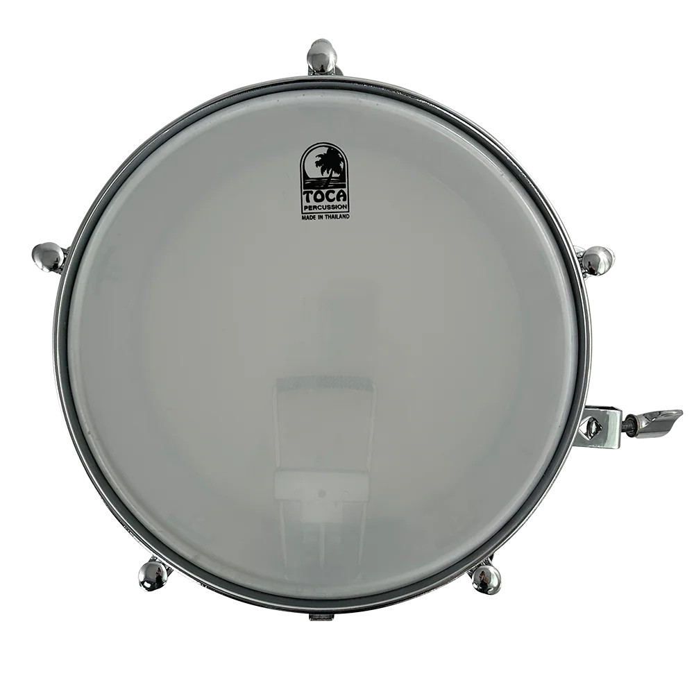 Toca Drumset Timbale with Snares, 7" x 12" Hand-Hammered Shell (T-712-HH) | Musician Madness