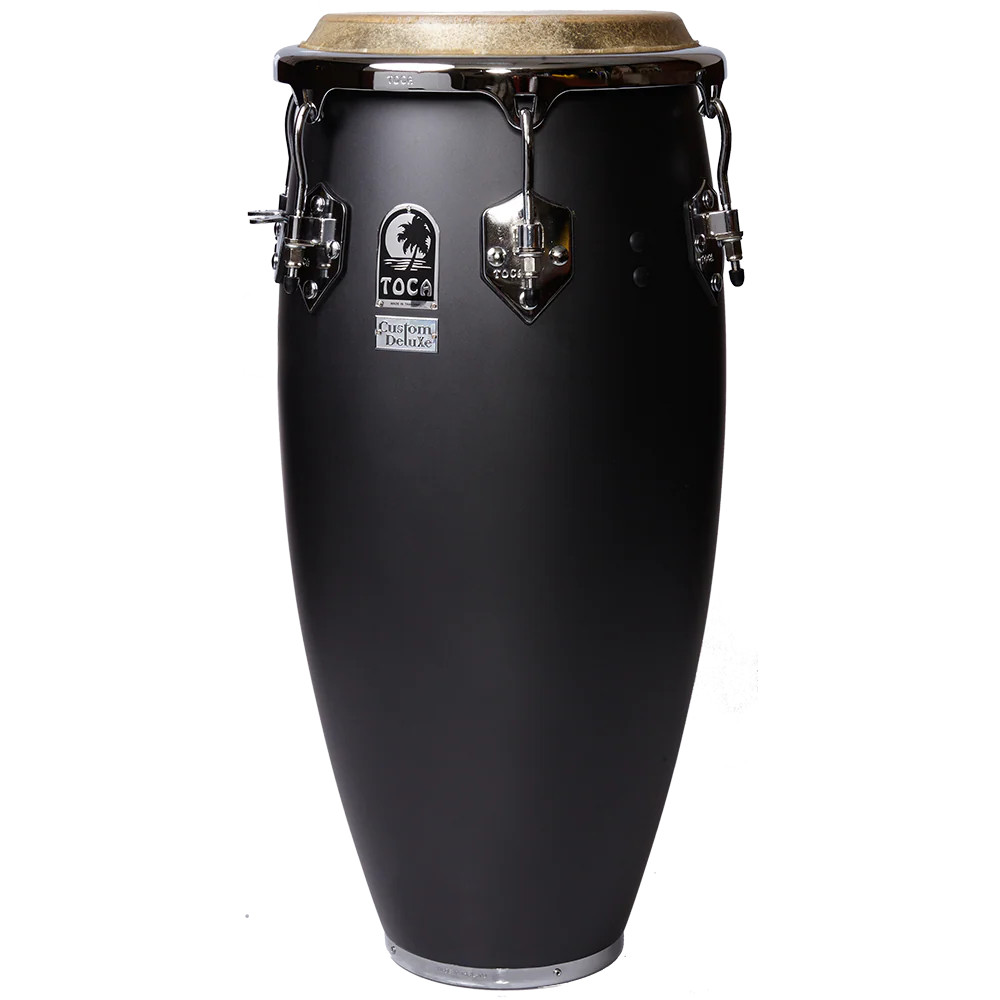 Toca Custom Deluxe Conga, 11-3/4" - Matte Gray (4611-3/4MG) | Musician Madness