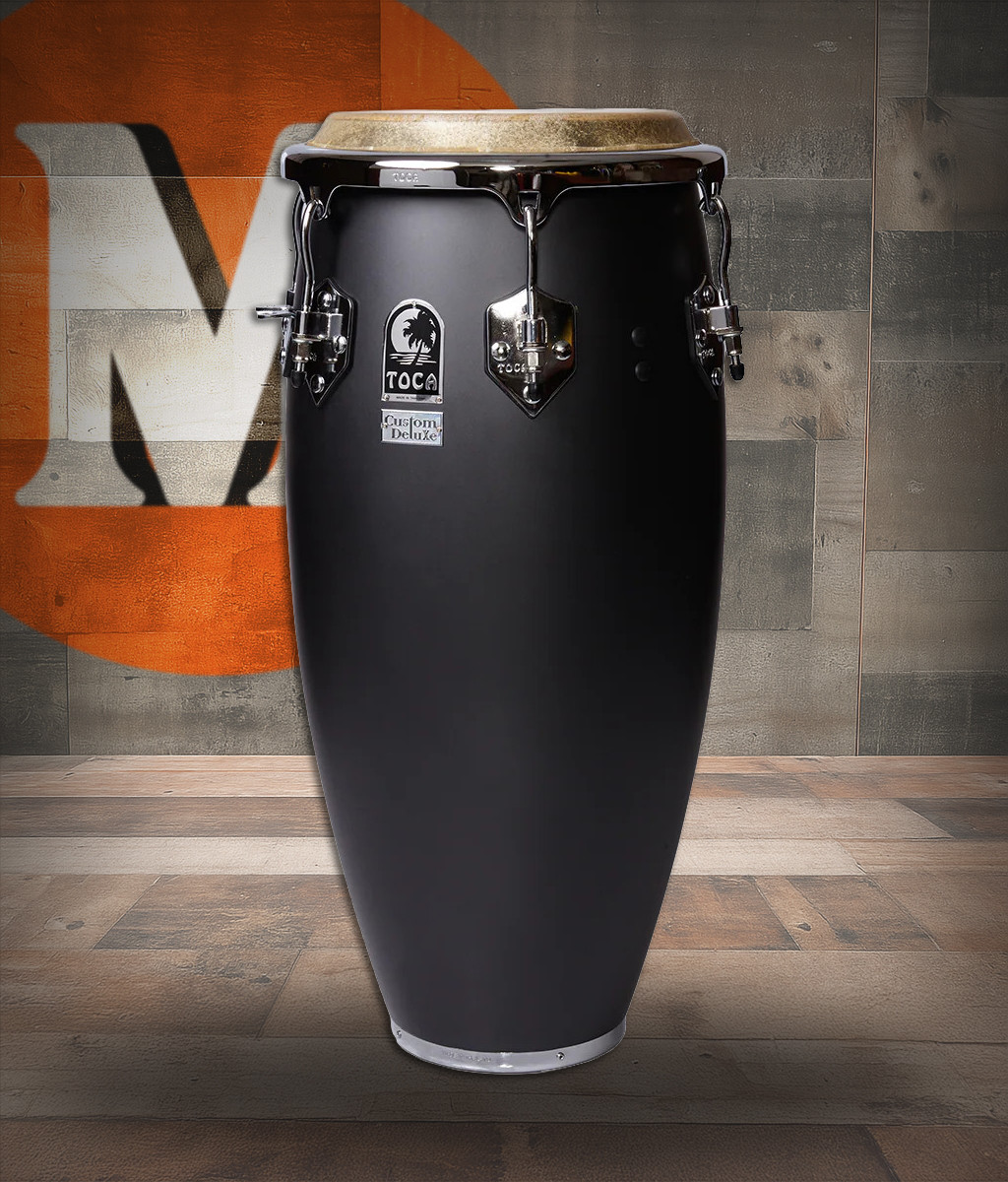 Toca Custom Deluxe Conga, 11-3/4" - Matte Gray (4611-3/4MG) | Musician Madness
