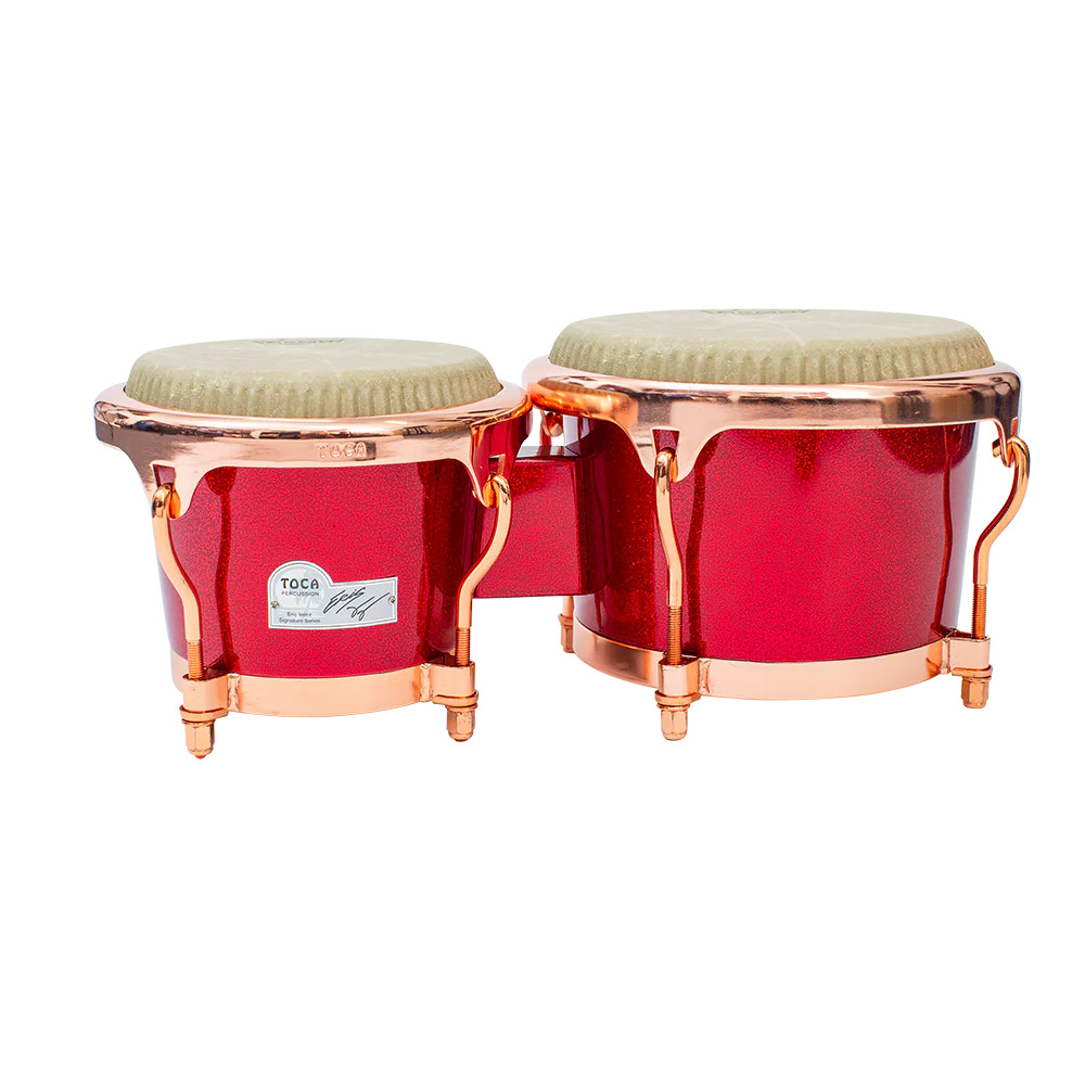 Toca Eric Velez Signature Series Bongos with Remo Heads (4901-EVAR) | Musician Madness
