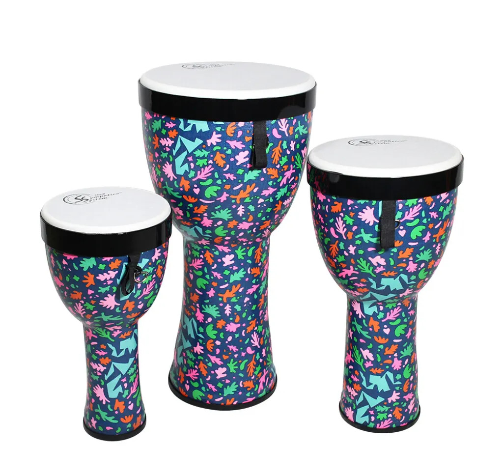 Toca Sympatico 3-Piece Pretuned Djembe Set - Autumn Days (TSSND-3PCAD-FP) | Musician Madness