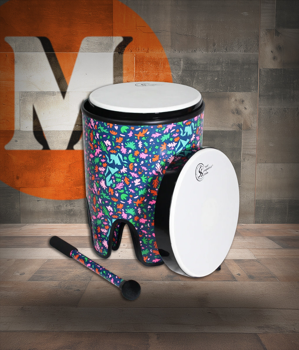 Toca Sympatico 3-Piece Pretuned Tom-Tom Set - Autumn Days (TSSNT-3PCAD-FDP) | Musician Madness
