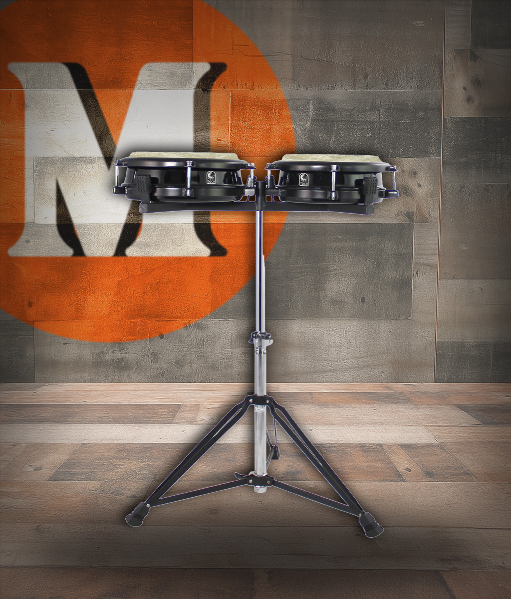 Toca Commuter Congas 11"/12" with Double Stand (TCCD-11-12S)