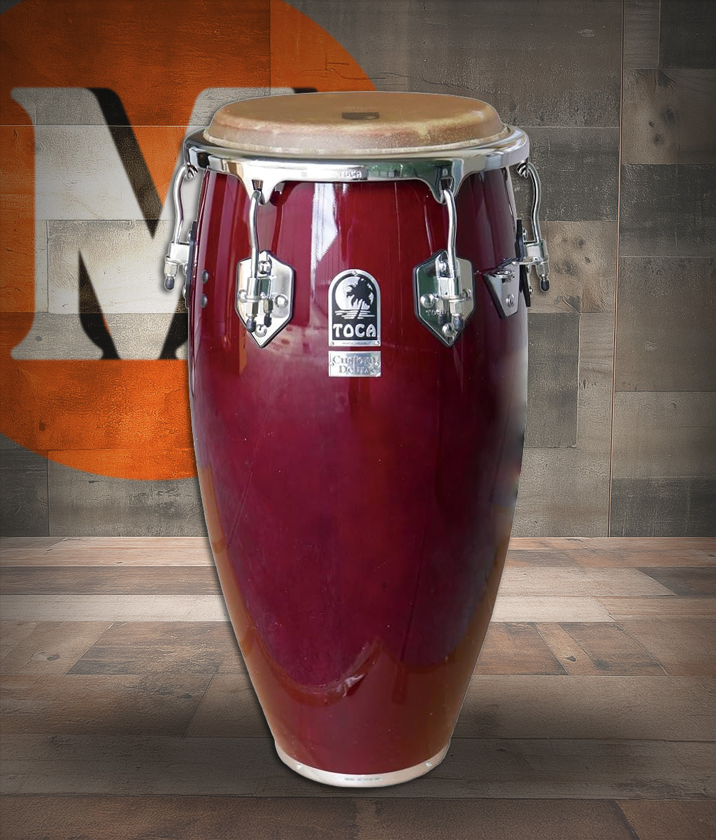 Toca Custom Deluxe Conga, 11-3/4" - Dark Wood (4611-3/4DW) | Musician Madness