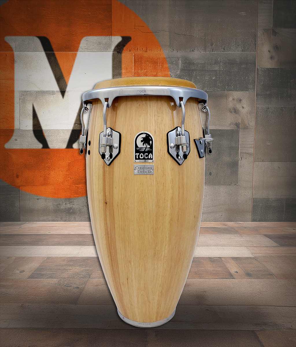 Toca Custom Deluxe Conga, 11-3/4" - Natural (4611-3/4NW) | Musician Madness