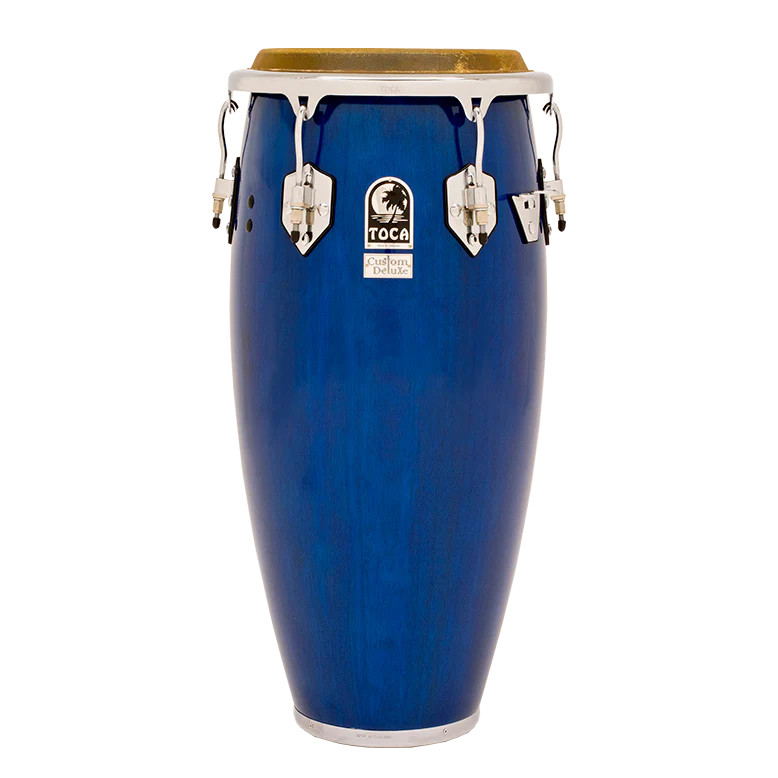 Toca Custom Deluxe Tumba, 12-1/2" - Blue (4612-1/2BW)