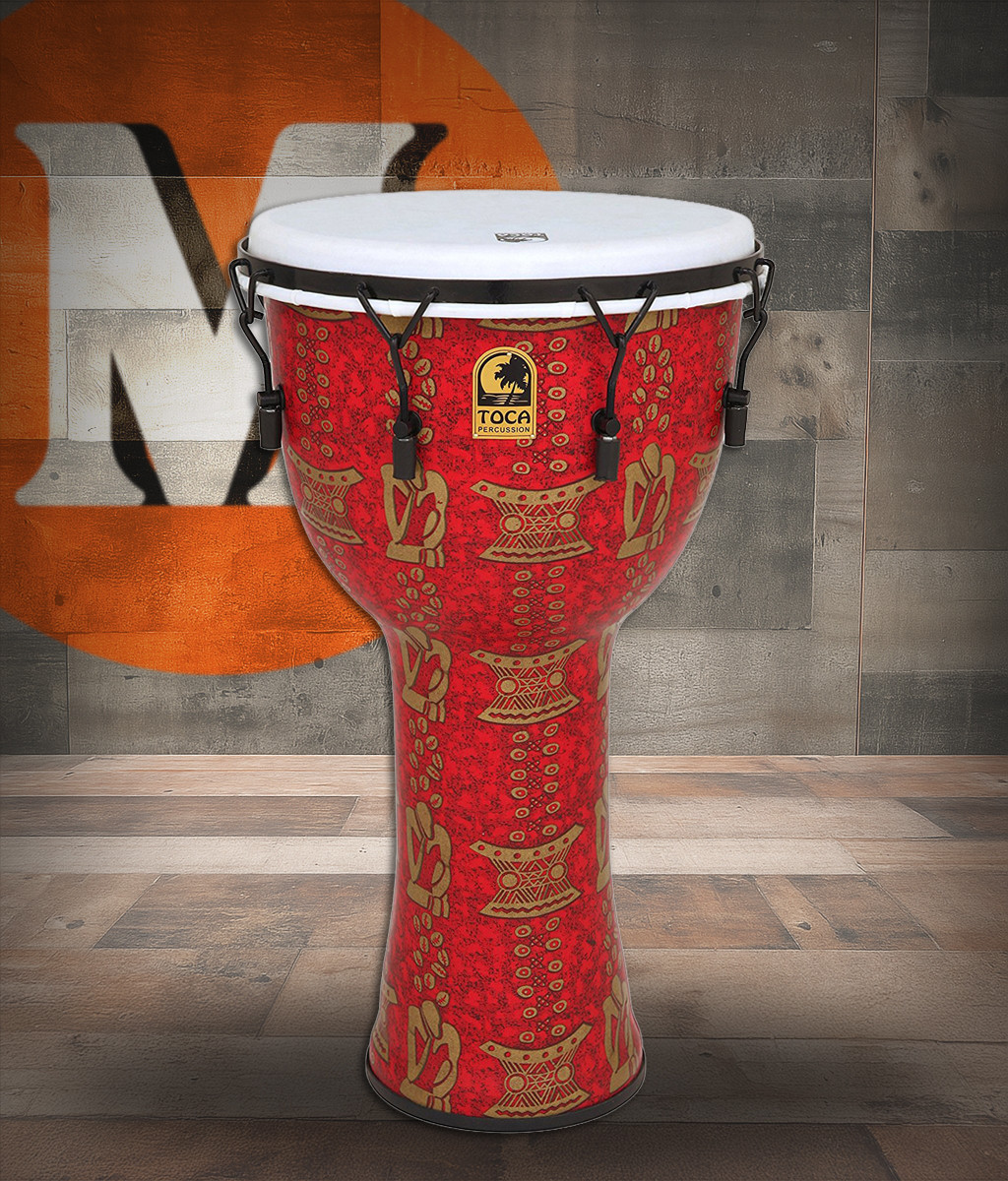 Toca Freestyle II Mechanically Tuned Djembe, 10" - Thinker (TF2DM-10T)