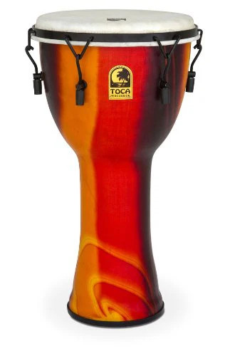 Toca Freestyle Mechanically Tuned Djembe, 10" (SFDMX-10F)