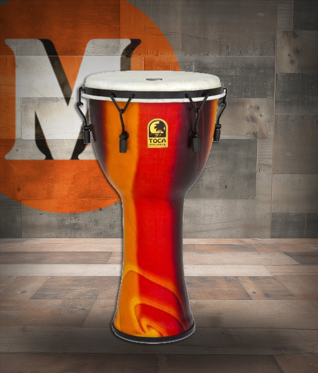 Toca Freestyle Mechanically Tuned Djembe, 10" (SFDMX-10F) | Musician Madness