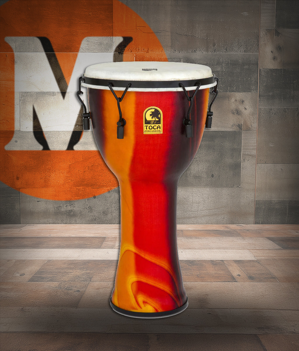 Toca Freestyle Mechanically Tuned Djembe, 12" (SFDMX-12F)