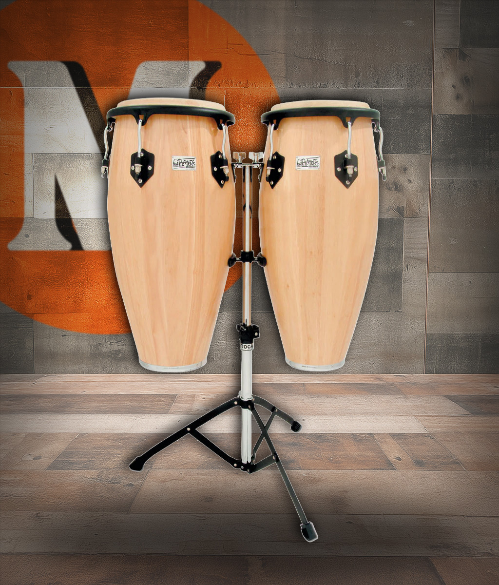 Toca Player's Series Wood Conga Set - Natural (2800N) | Musician Madness