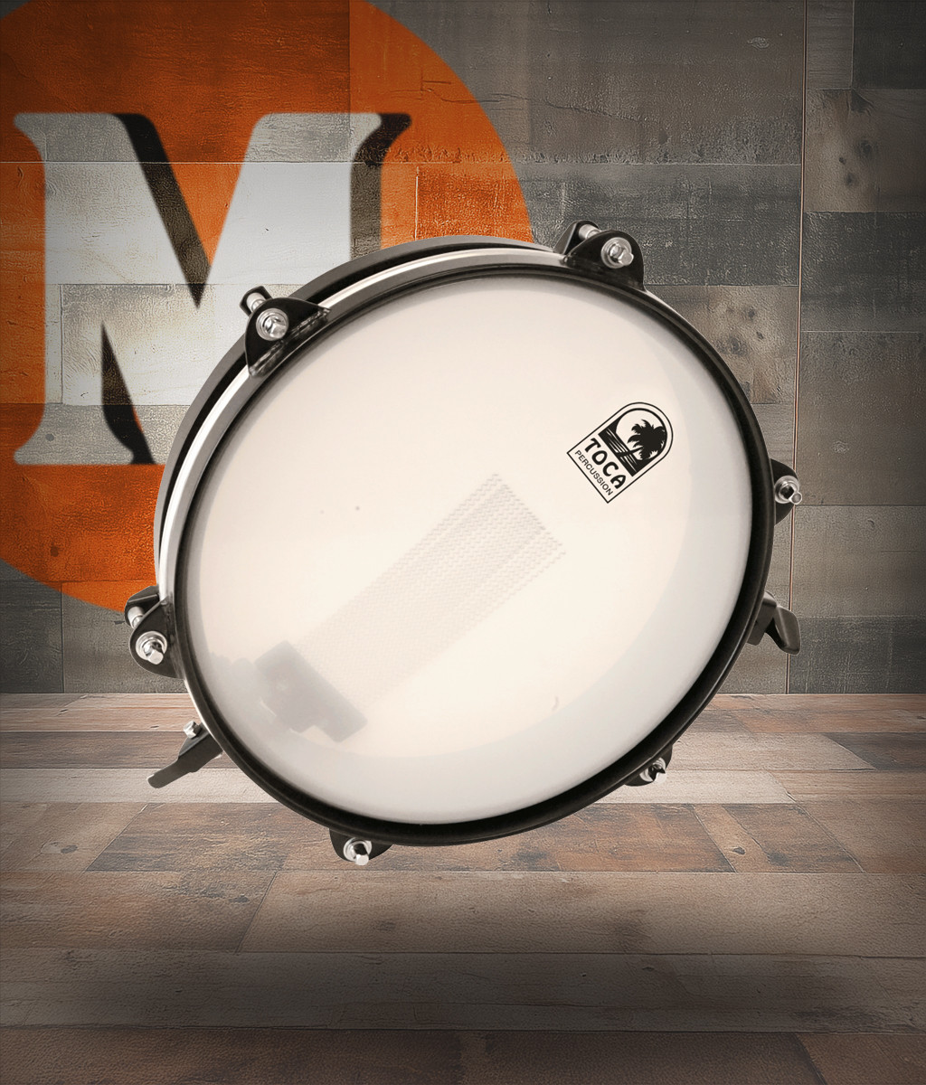 Toca 10" Auxiliary Drum with Mount (TAUX10) | Musician Madness