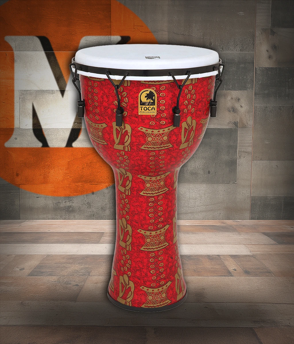 Toca Freestyle II Mechanically Tuned Djembe, 14" - Thinker (TF2DM-14TB) | Musician Madness