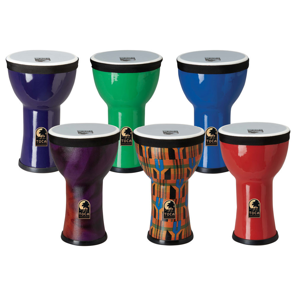 Toca Freestyle II Lightweight Doumbek, 6" x 10" - 6-Pack (TF2DK-6PK)