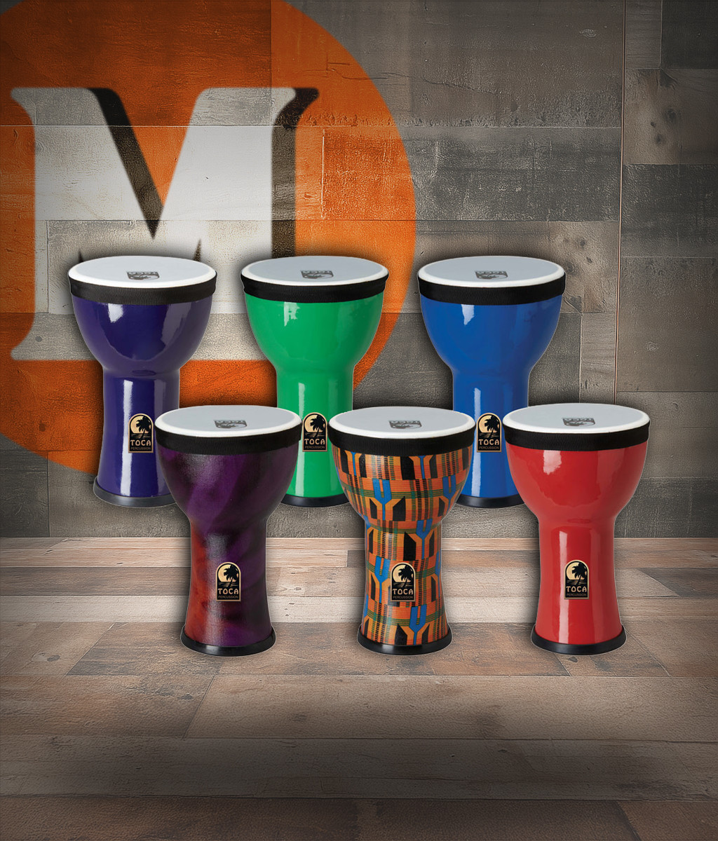 Toca Freestyle II Lightweight Doumbek, 6" x 10" - 6-Pack (TF2DK-6PK)