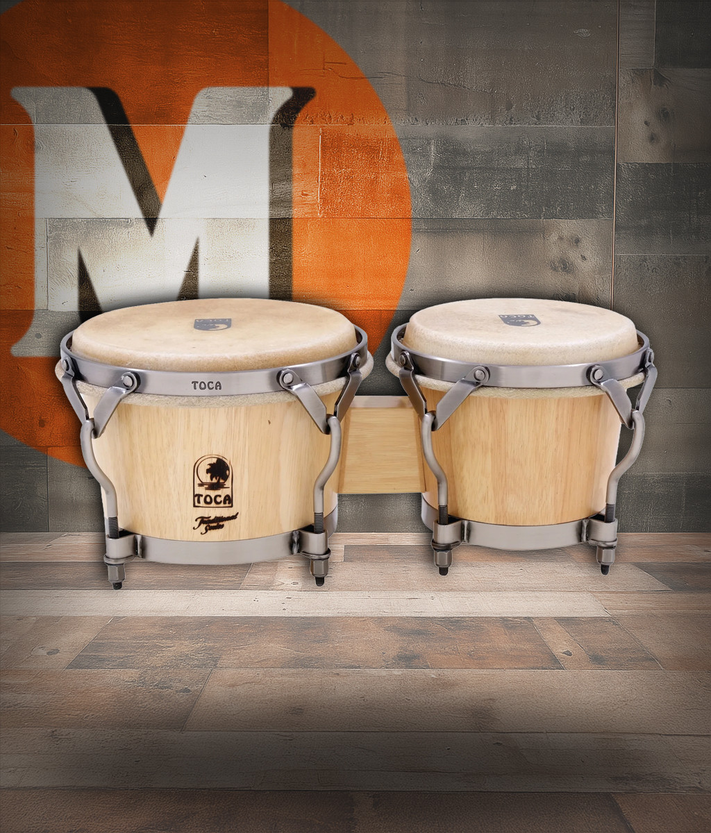 Toca Traditional Bongos - Natural (3900T) | Musician Madness