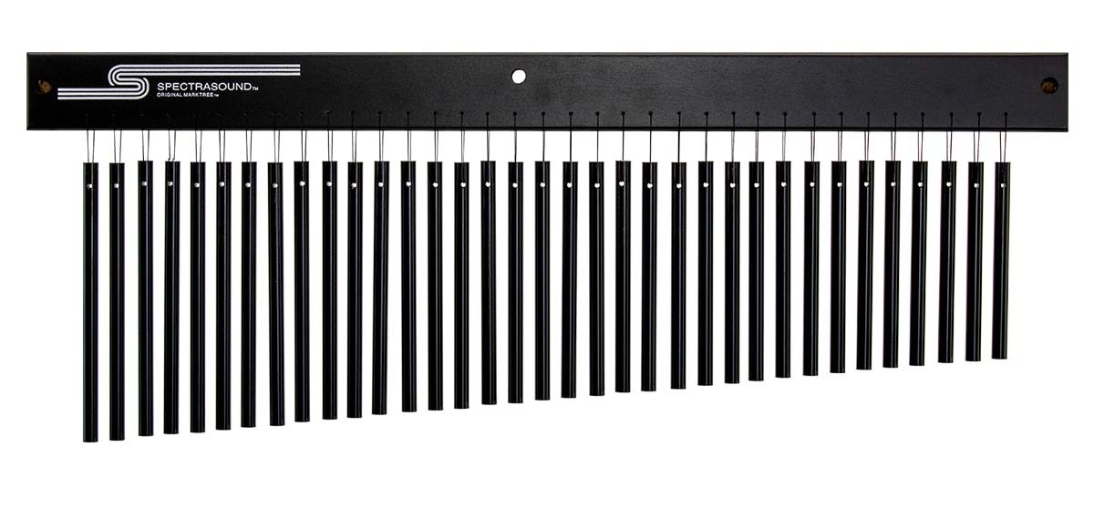 Toca Spectrasound SM-35BA 35-Bar Mark Tree - Black Aluminum (SM-35BA) | Musician Madness