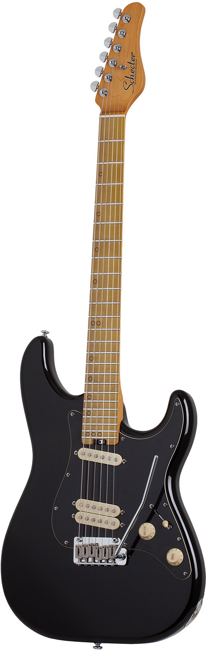 Schecter MV-6 Electric Guitar - Gloss Black (4201)
