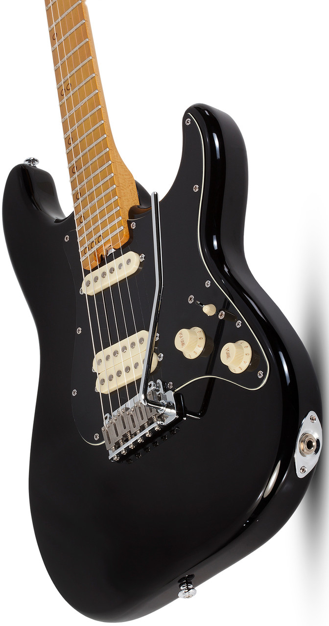 Schecter MV-6 Electric Guitar - Gloss Black (4201)