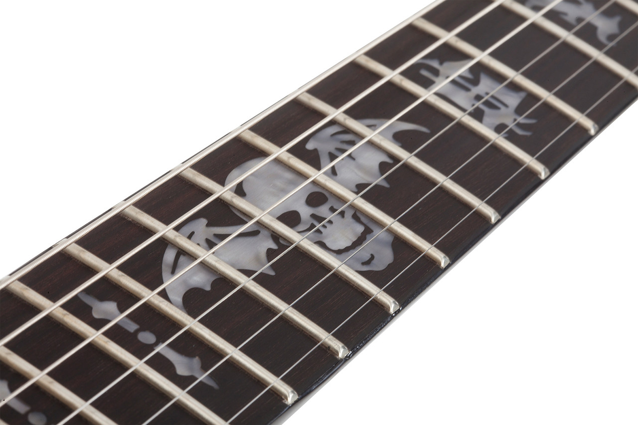 Schecter Synyster Standard - Gloss White with Black Pinstripes (1746)