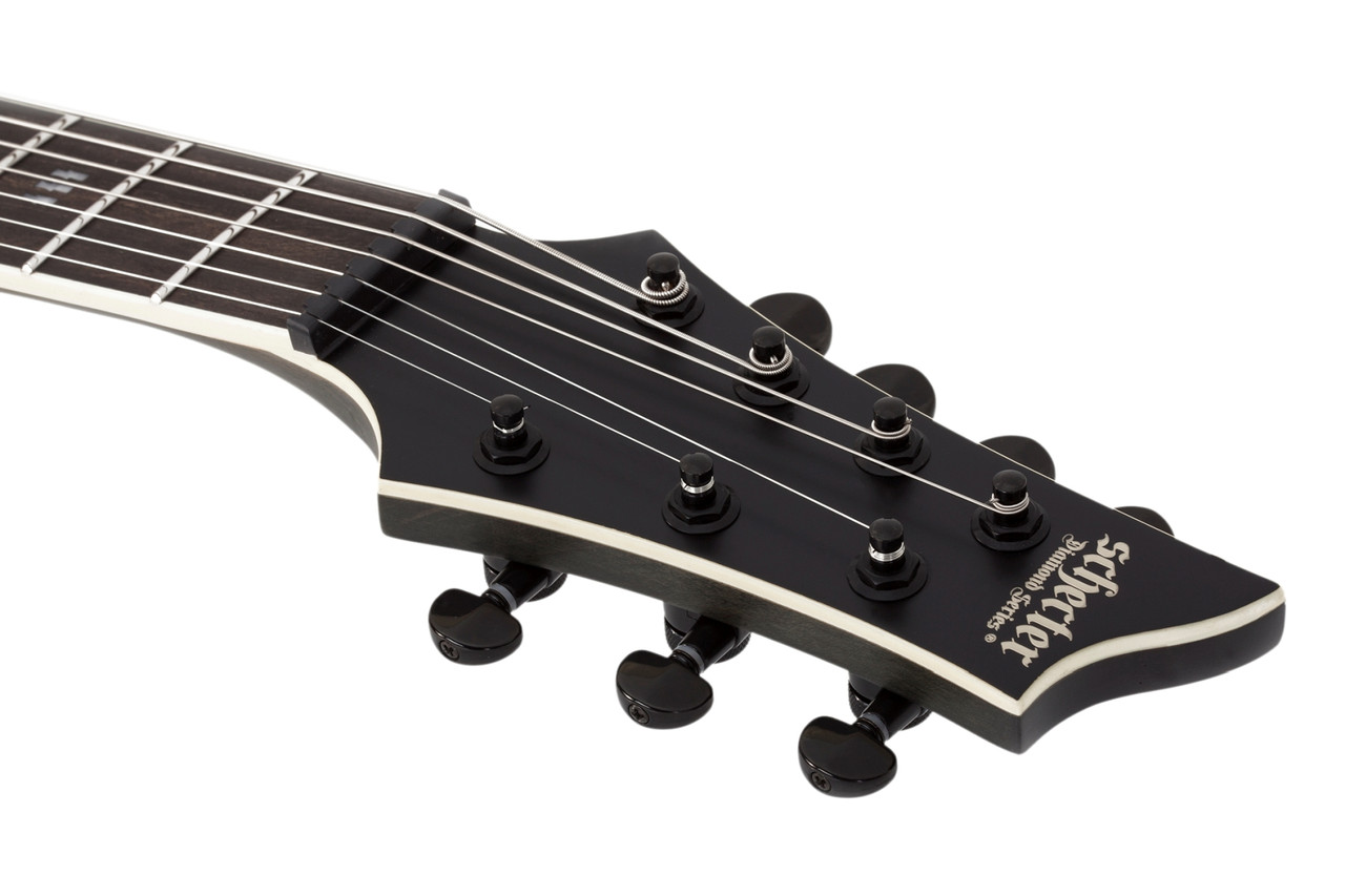Schecter C-7 SLS Elite Evil Twin - Satin Black (1349) | Musician