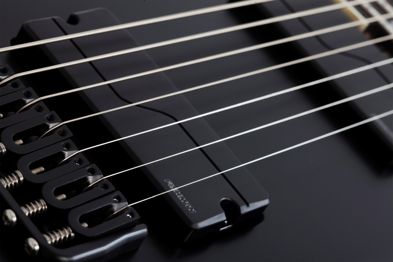 Schecter C-7 SLS Elite Evil Twin - Satin Black (1349)