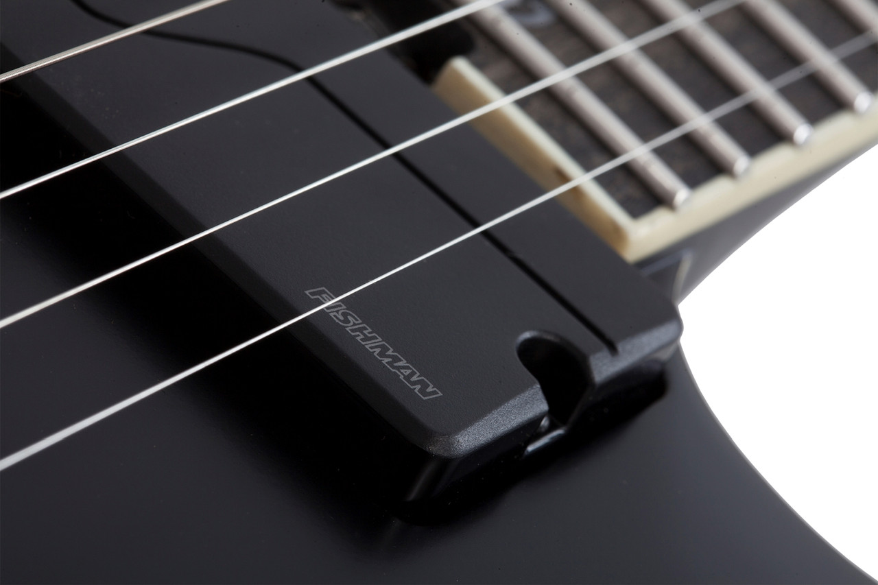 Schecter C-7 SLS Elite Evil Twin - Satin Black (1349)