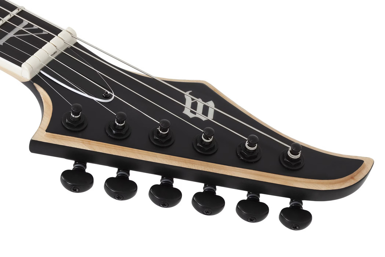 Schecter Wrathmaker Electric Guitar - Spalted Maple with Black Burst (4589)