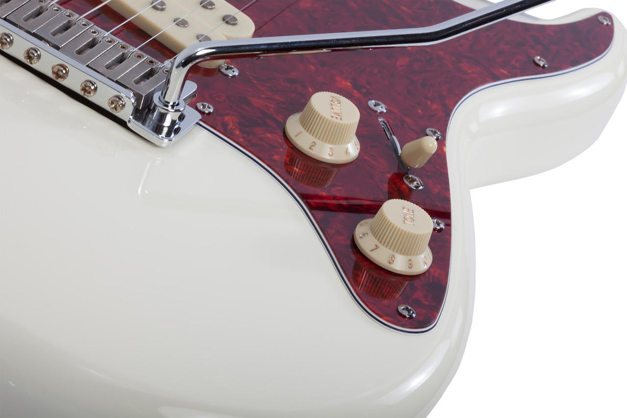 Schecter MV-6 - Olympic White (4204) | Musician Madness
