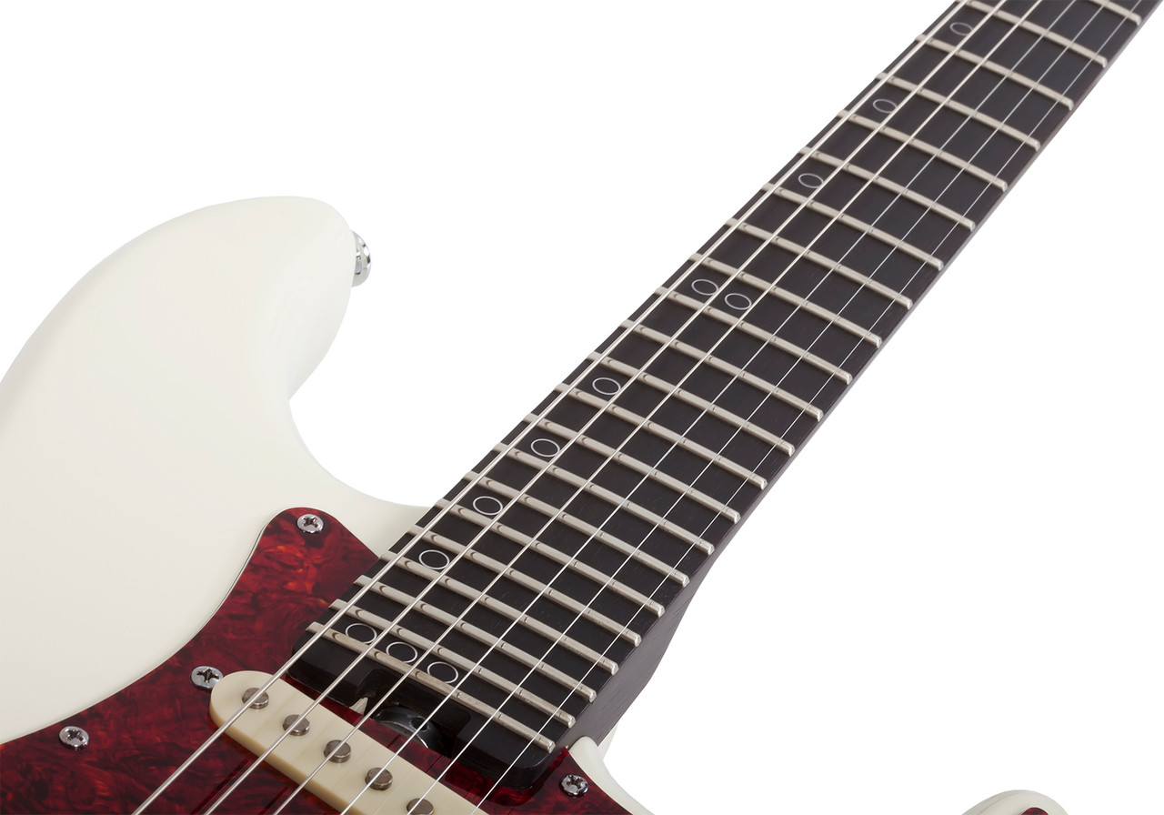 Schecter MV-6 - Olympic White (4204) | Musician Madness