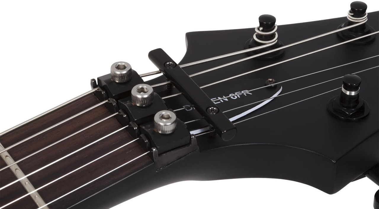 Schecter Damien-6 FR - Satin Black (2471)
