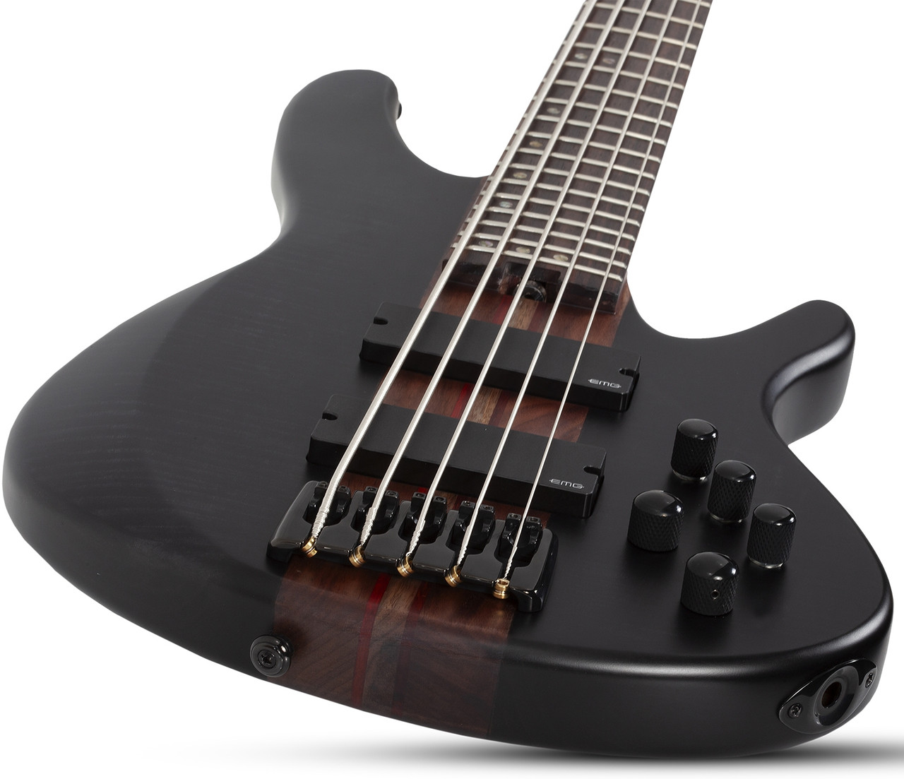 Schecter Charles Berthoud CB-5 - See Thru Black Satin (2873)