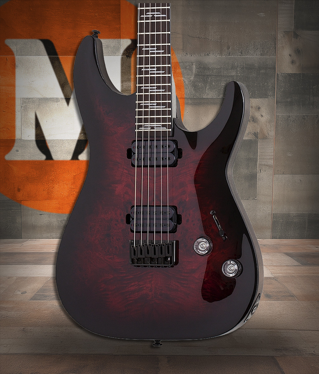 Schecter Omen Elite-6 - Black Cherry Burst (2450)