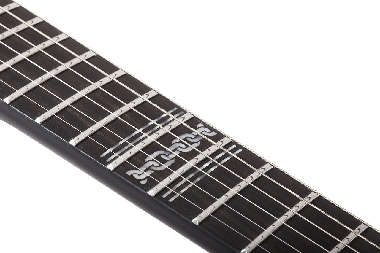 Schecter V-1 Przym Palladium - Gloss Black (923)