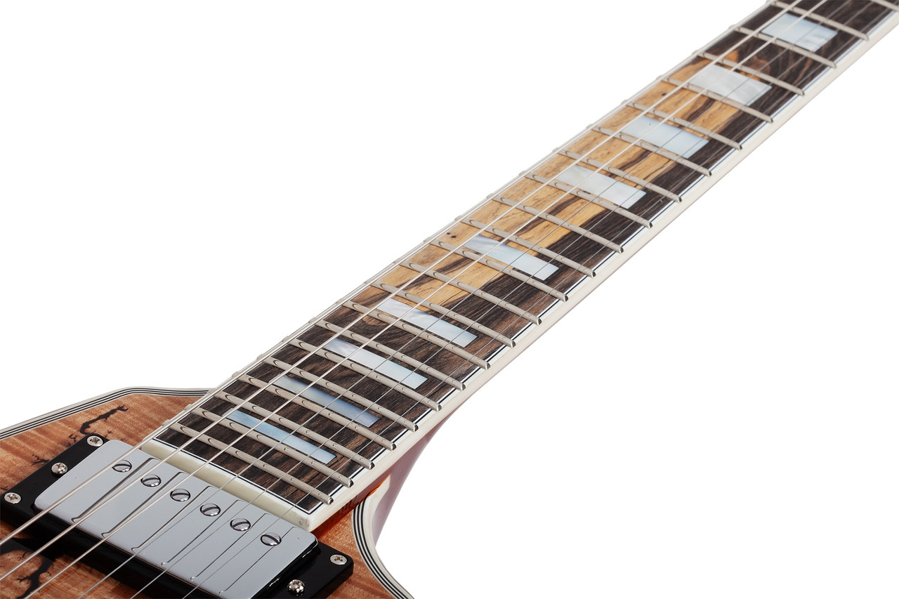 Schecter V-1 Electro-Resin - Gloss Natural (604) | Musician Madness