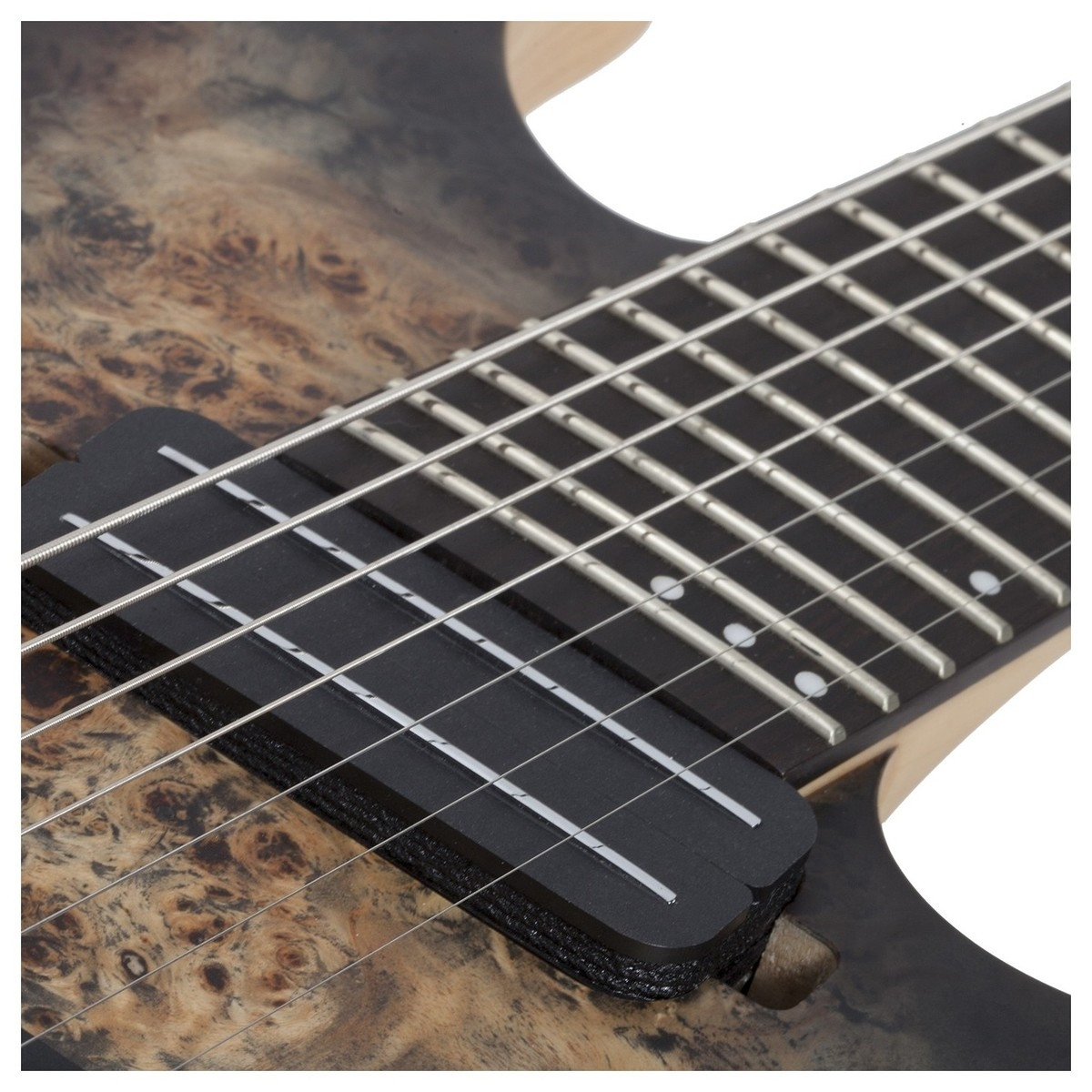 Schecter Reaper-7 Multiscale - Satin Charcoal Burst (SCB) (1509) | Musician Madness