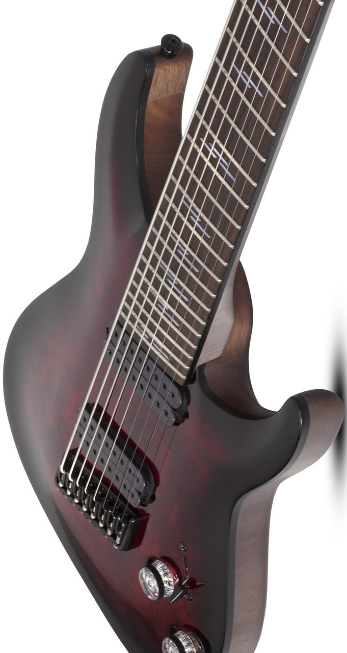 Schecter Omen Elite-8 Multiscale - Black Cherry Burst (2465)