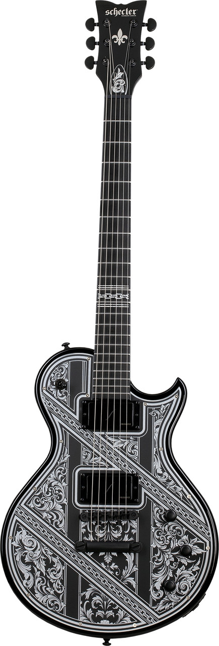 Schecter Solo-II Przym Palladium - Gloss Black (921)