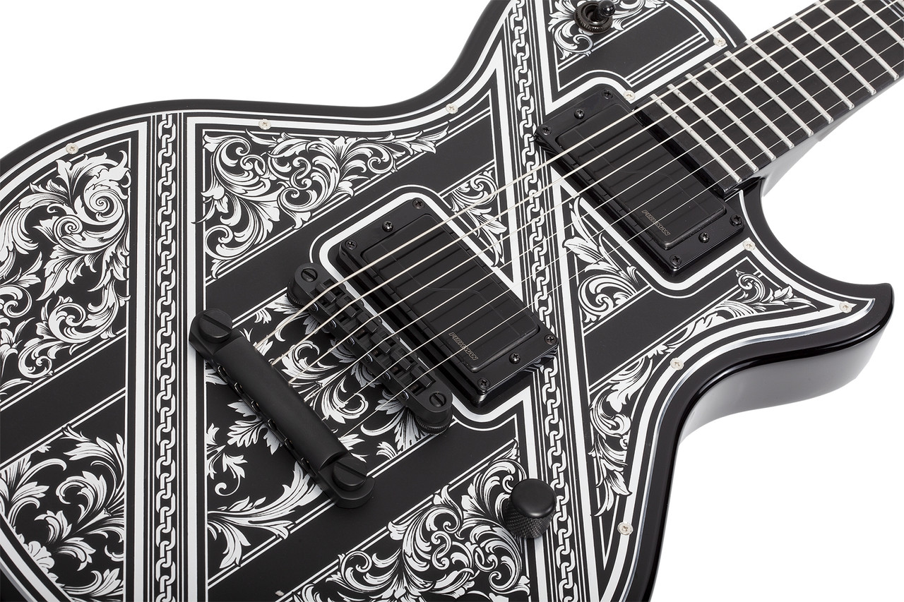Schecter Solo-II Przym Palladium - Gloss Black (921) | Musician Madness