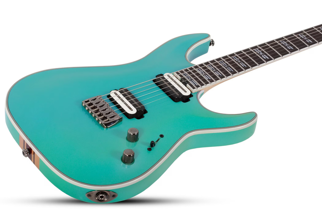 Schecter C-1 SLS Hollywood - Glacier (1386) | Musician Madness