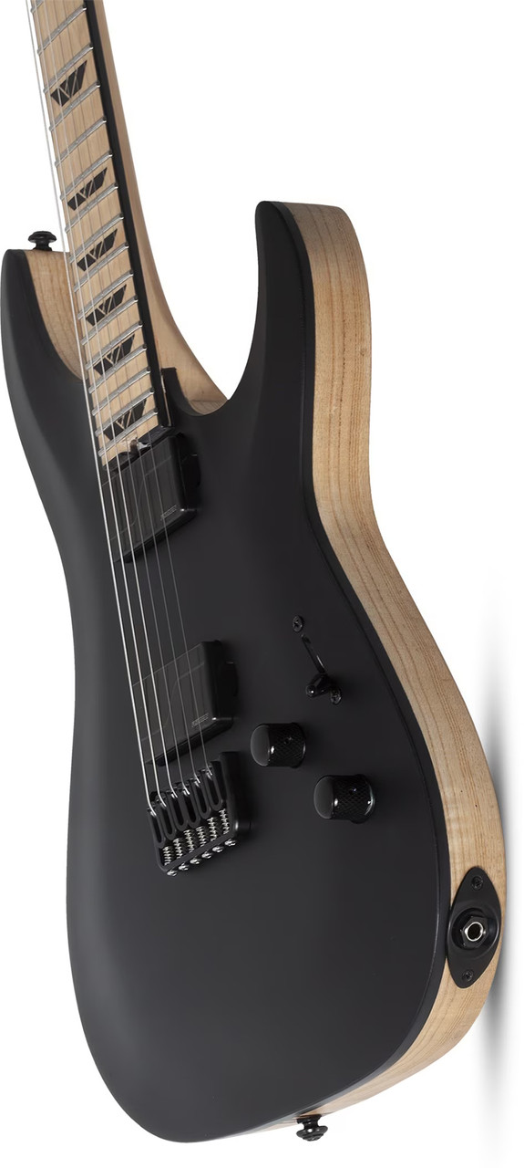 Schecter C-1 SLS Custom - Satin Black (1382)