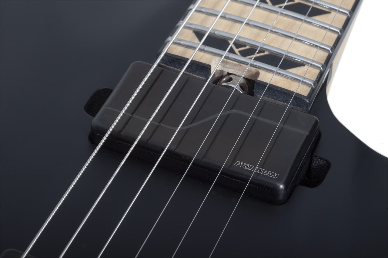 Schecter C-1 SLS Custom - Satin Black (1382) | Musician Madness