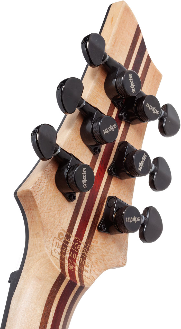 Schecter C-1 SLS Custom - Satin Black (1382)