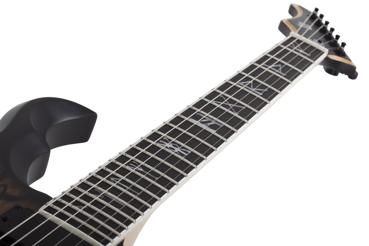 Schecter Wrathmaker - Pale Moon Ebony with Black Burst (4588) | Musician Madness