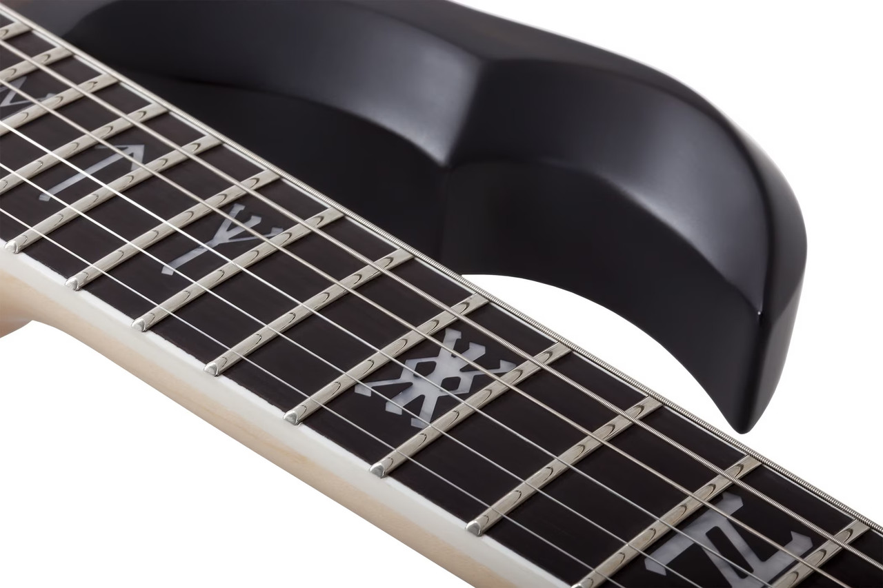 Schecter Wrathmaker - Pale Moon Ebony with Black Burst (4588)