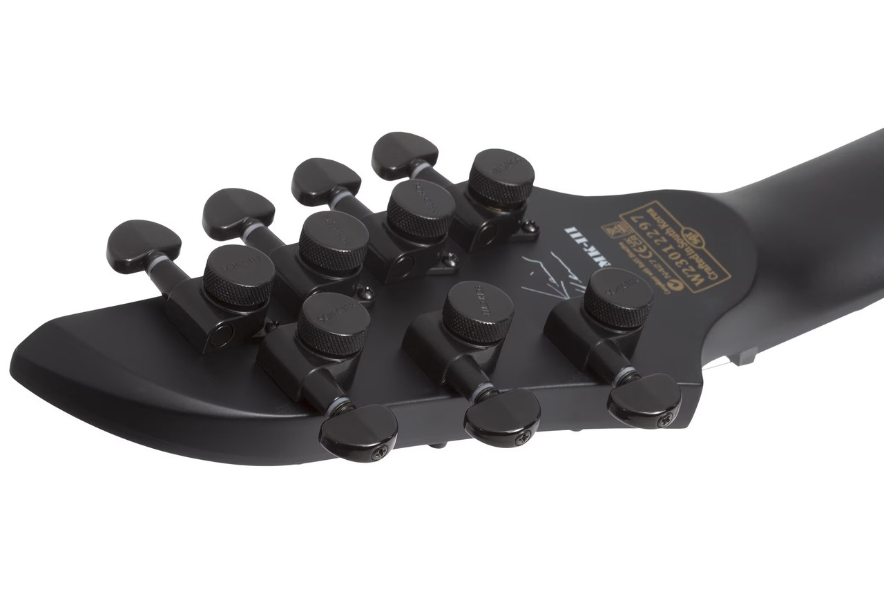 Schecter KM-7 MK-III Legacy - Transparent Black Burst (875)