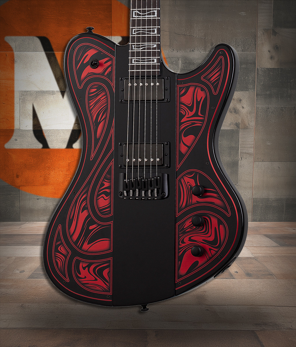 Schecter Ultra Przym Mercury Rose - Gloss Black (926) | Musician Madness