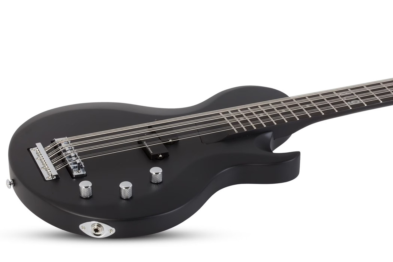 Schecter dUg Pinnick DP-12 - Satin Black (459) | Musician Madness